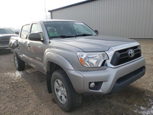 Salvage trucks for sale at Helena, MT auction: 2015 Toyota Tacoma DOU