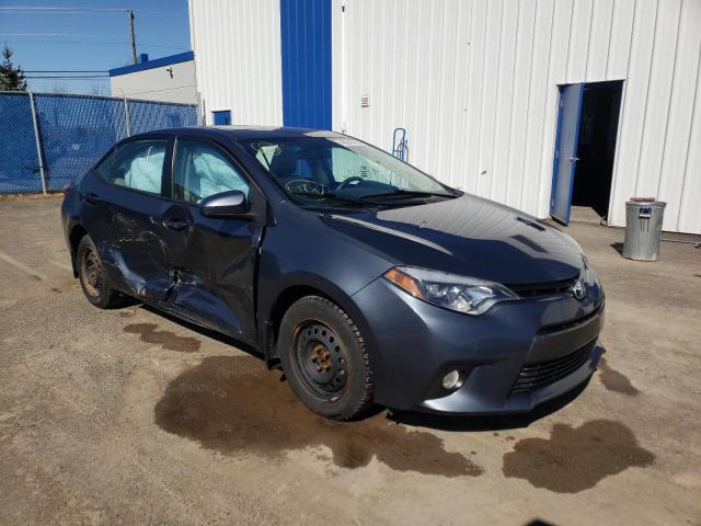 Salvage cars for sale from Copart Atlantic Canada Auction, NB: 2016 Toyota Corolla L