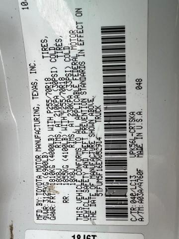 5TFUM5F16EX052914 Toyota Tundra Dou 2014. Фото: 9