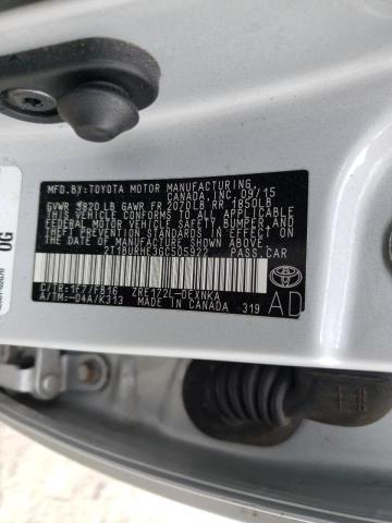 2016 TOYOTA COROLLA L 2T1BURHE3GC505922