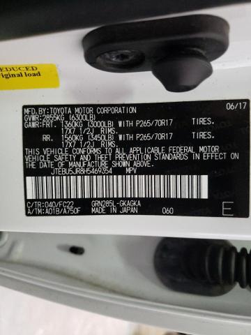 2017 TOYOTA 4RUNNER JTEBU5JR8H5469354