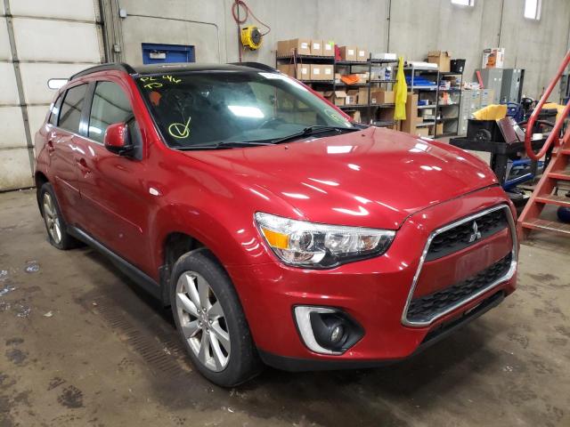 Salvage cars for sale from Copart Blaine, MN: 2015 Mitsubishi Outlander