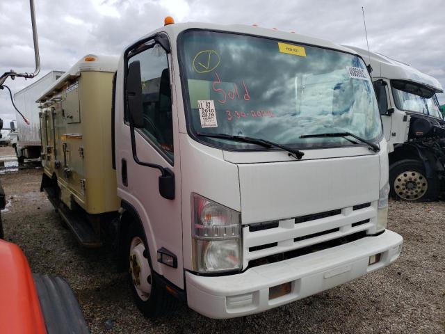 Salvage cars for sale from Copart Elgin, IL: 2010 Isuzu NQR