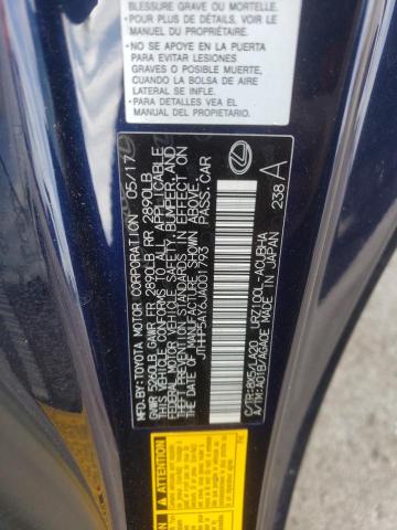 2018 LEXUS LC 500 JTHHP5AY6JA001793