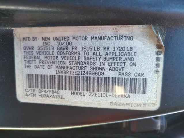 Фото: 1NXBR12E21Z489603 - 10