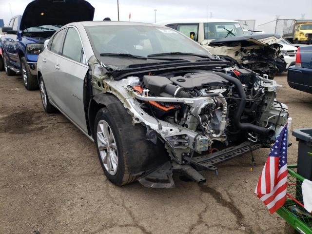 Salvage cars for sale from Copart Woodhaven, MI: 2021 Chevrolet Malibu LT