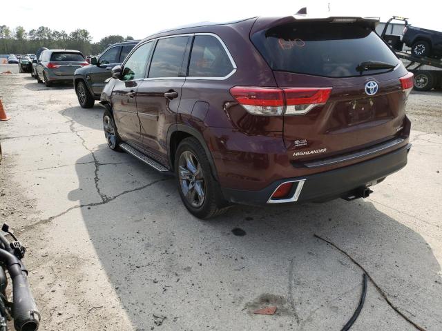 2017 TOYOTA HIGHLANDER 5TDDGRFH4HS031162