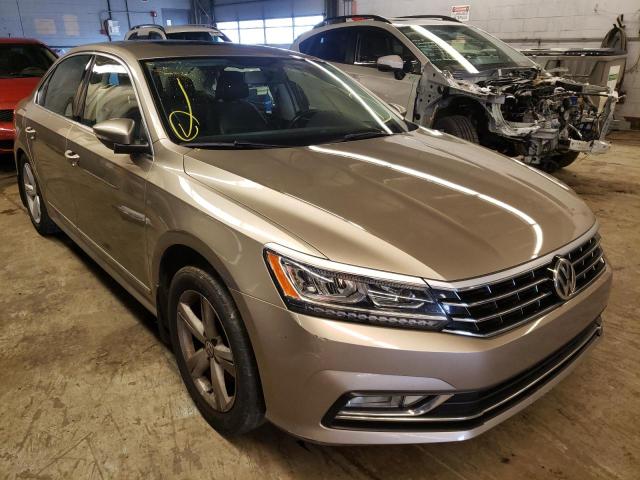 Salvage cars for sale from Copart Wheeling, IL: 2016 Volkswagen Passat SE