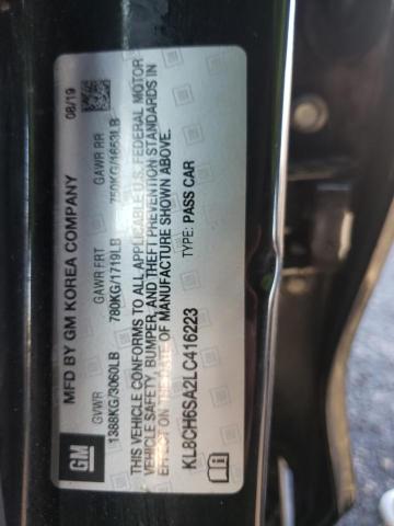 2020 CHEVROLET SPARK ACTI KL8CH6SA2LC416223