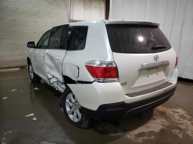 5TDBK3EH9CS149107 Toyota Highlander 2012. Фото: 2