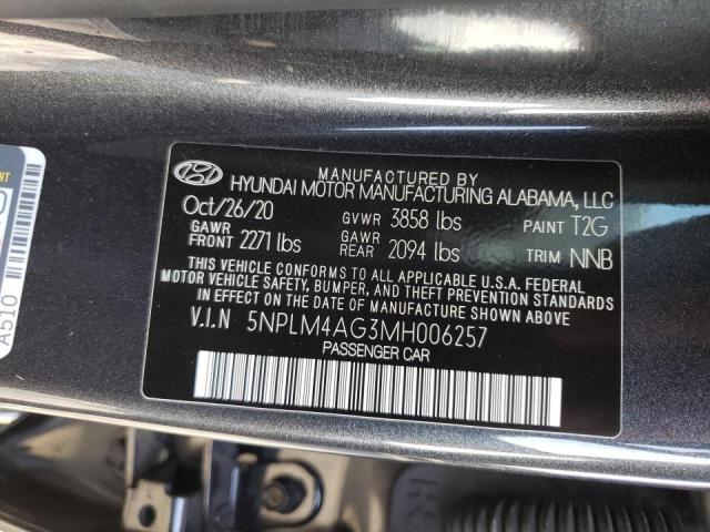 5NPLM4AG3MH006257 Hyundai Elantra Se 2021. Фото: 9