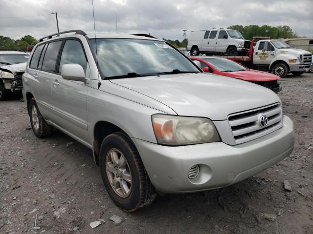 Toyota Highlander salvage cars for sale: 2004 Toyota Highlander