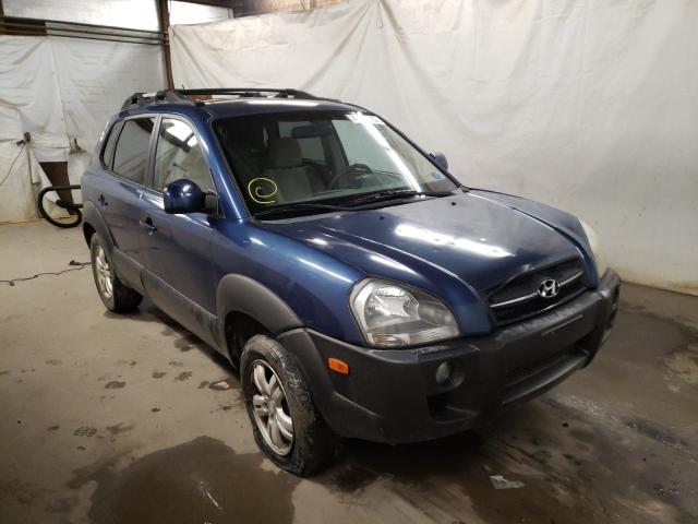 Salvage cars for sale from Copart Ebensburg, PA: 2006 Hyundai Tucson GLS