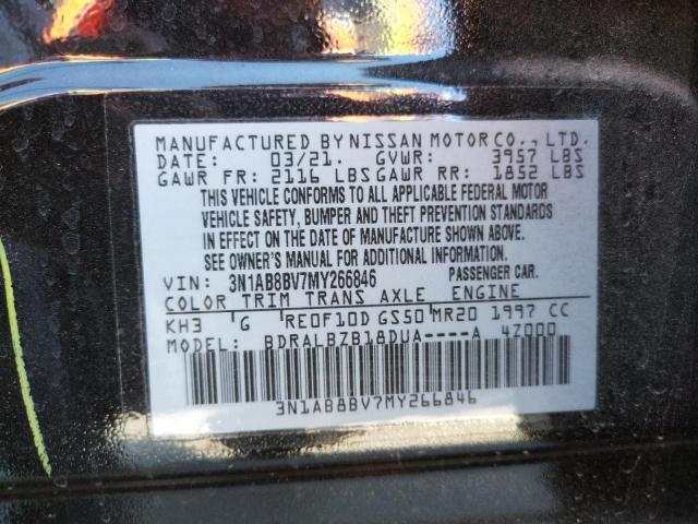 2021 NISSAN SENTRA S 3N1AB8BV7MY266846