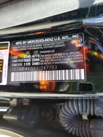 55SWF4KB8JU247783 Mercedes-Benz C 300 4Mat 2018. Фото: 9