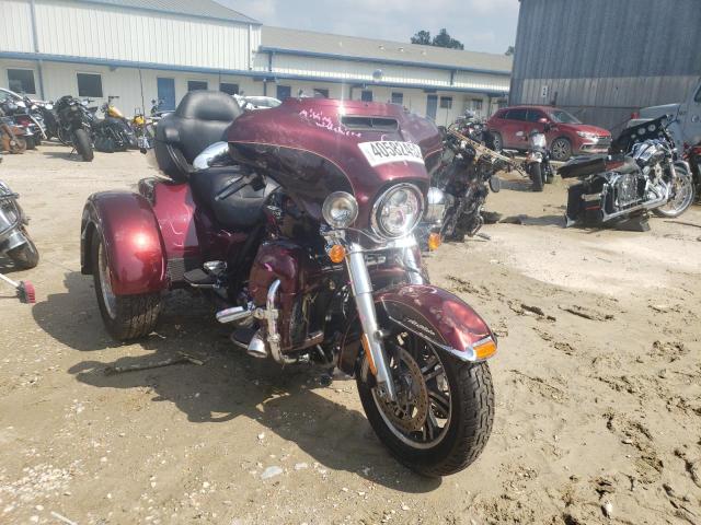 Salvage motorcycles for sale at Greenwell Springs, LA auction: 2014 Harley-Davidson Flhtcutg T