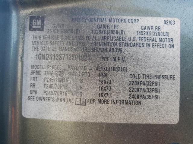 Фото: 1GNDS13S732291921 - 10