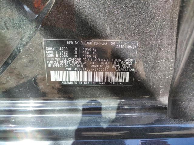 2022 SUBARU IMPREZA SP 4S3GTAL67N3705282