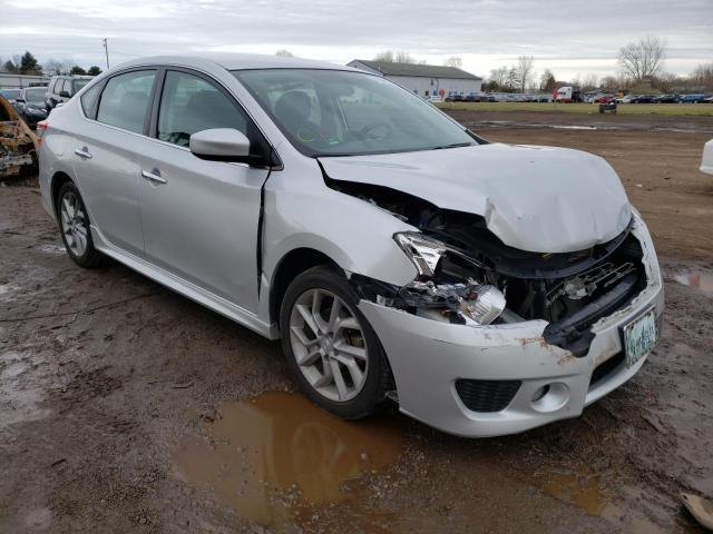 Salvage cars for sale from Copart Columbia Station, OH: 2014 Nissan Sentra S