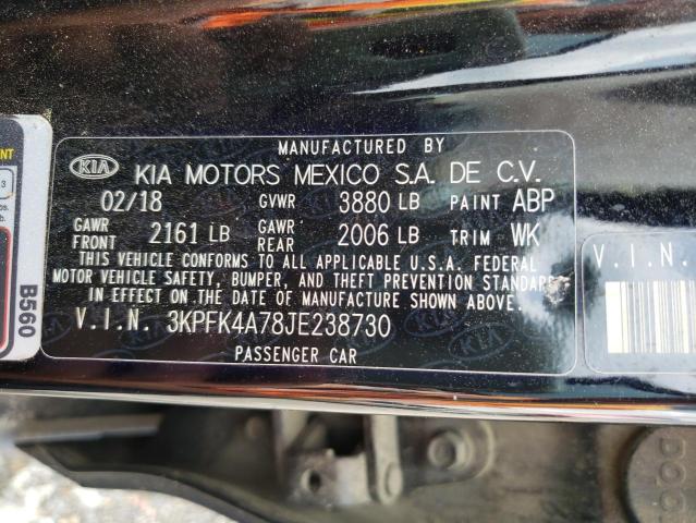 2018 KIA FORTE LX 3KPFK4A78JE238730