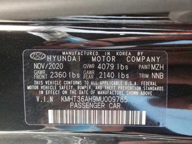 2021 HYUNDAI VELOSTER N KMHT36AH9MU009785