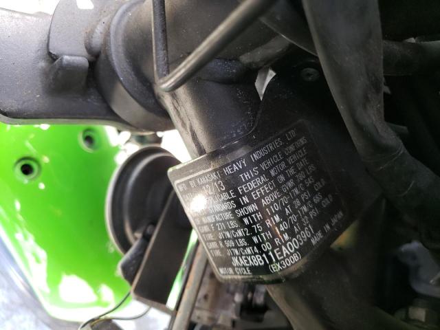 2014 KAWASAKI EX300 B JKAEX8B11EA003961
