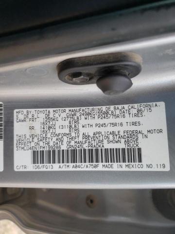 2015 TOYOTA TACOMA DOU 3TMLU4EN1FM199286
