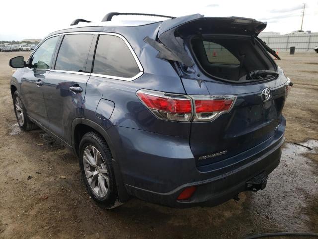 5TDJKRFH2ES049446 Toyota Highlander 2014. Фото: 2