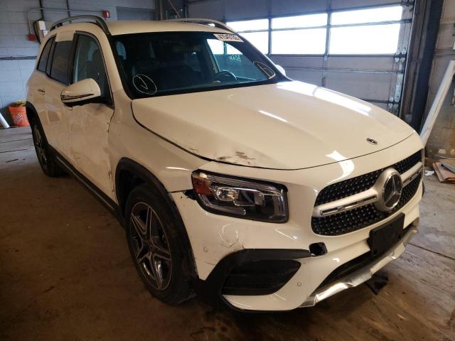 Salvage cars for sale from Copart Wheeling, IL: 2021 Mercedes-Benz GLB 250