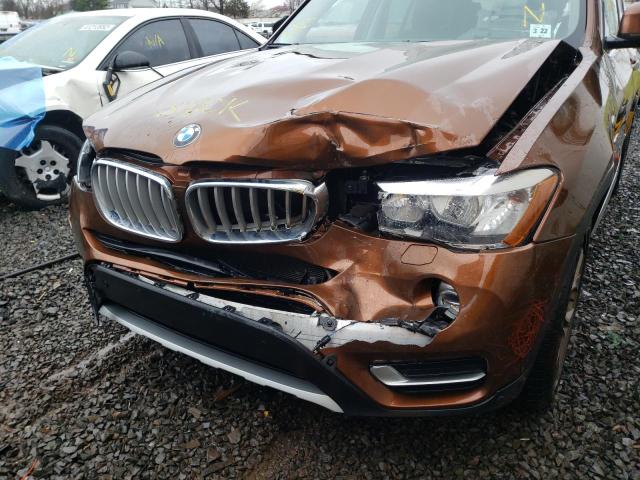 2017 BMW X3 XDRIVE2 5UXWX9C51H0T12145