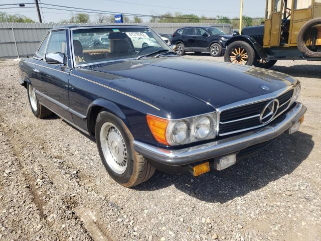 Salvage cars for sale at Houston, TX auction: 1984 Mercedes-Benz 280 SL