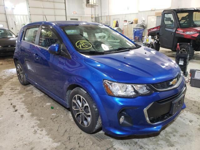 Salvage cars for sale from Copart Columbia, MO: 2017 Chevrolet Sonic LT
