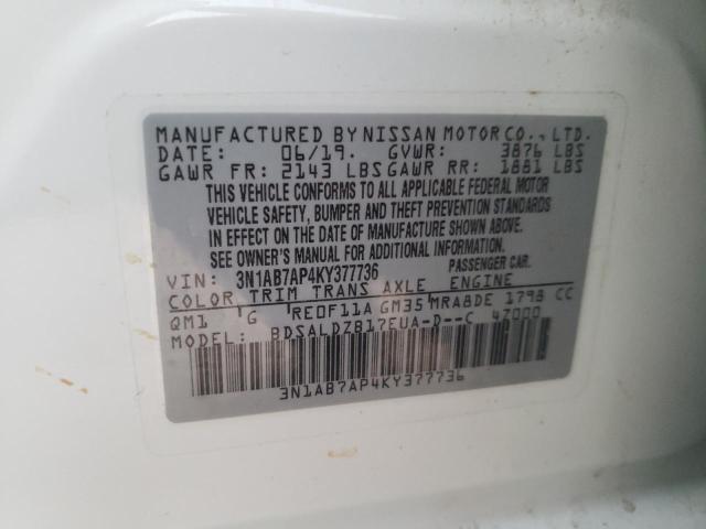 Фото: 3N1AB7AP4KY377736 - 10