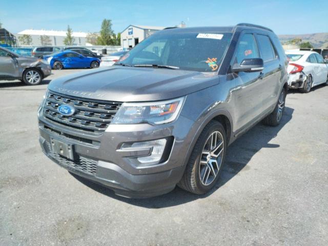 1FM5K8GTXHGA04005 Ford Explorer S 2017. Фото: 1