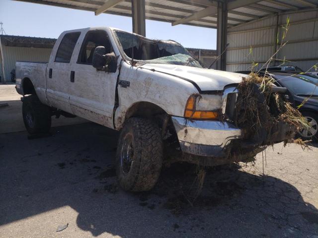 Salvage cars for sale from Copart Gaston, SC: 2001 Ford F250 Super