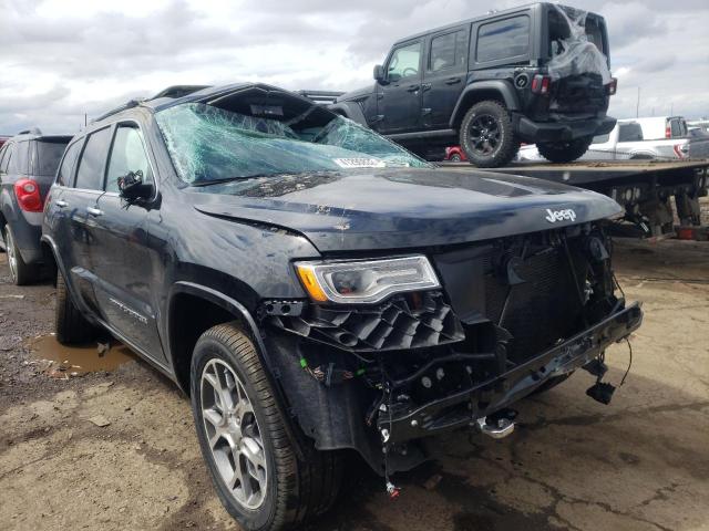 Salvage cars for sale from Copart Woodhaven, MI: 2021 Jeep Grand Cherokee