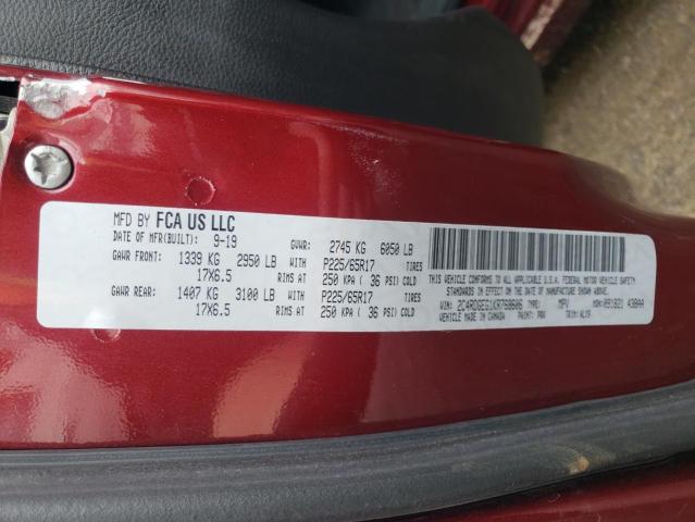 2C4RDGEG1KR768606 Dodge Grand Cara 2019. Фото: 9