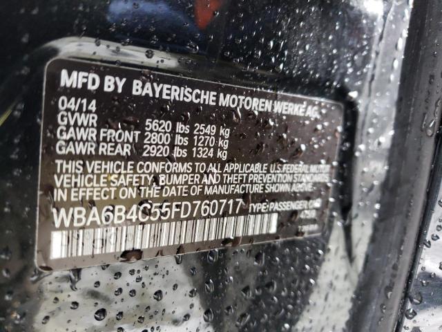 2015 BMW ALPINA B6 WBA6B4C55FD760717