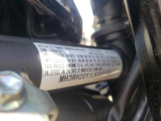 2020 YAMAHA MT-03 MH3RH20Y1LK002173