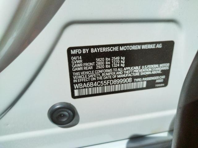 2015 BMW ALPINA B6 WBA6B4C55FD899908