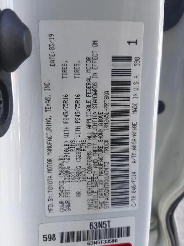 5TFAX5GN7KX147473 Toyota Tacoma Dou 2019. Фото: 9