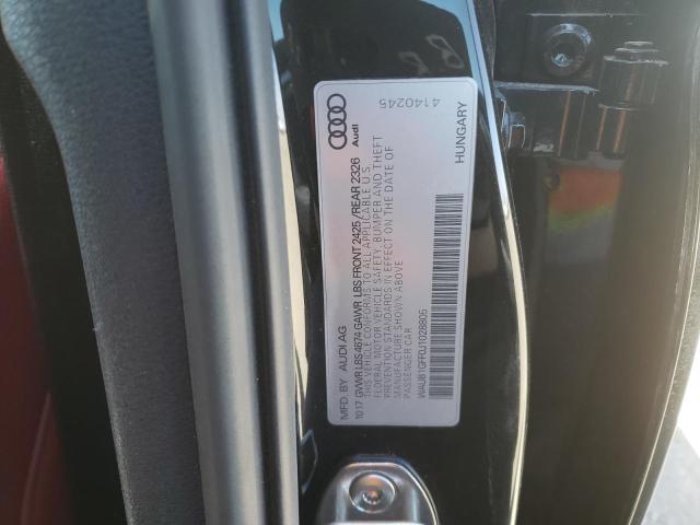 2018 AUDI S3 PREMIUM WAUB1GFF0J1028805