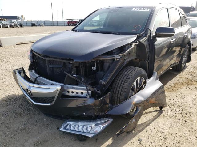 2015 ACURA MDX TECHNO 5FRYD4H6XFB504605