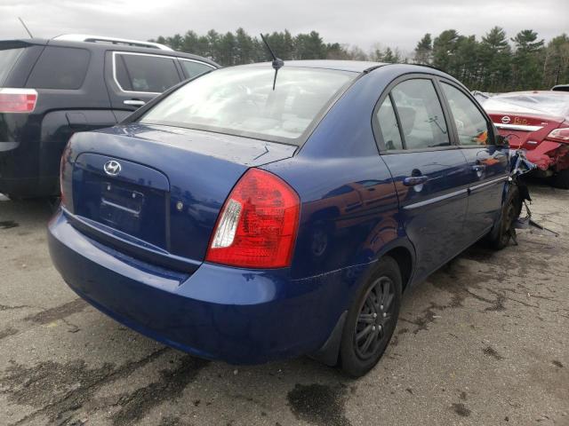 KMHCN46C07U106454 Hyundai Accent Gls 2007. Фото: 3
