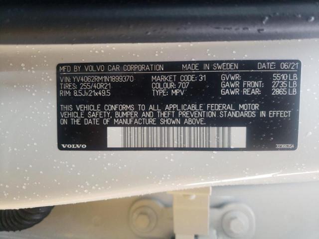 2022 VOLVO XC60 B6 R- YV4062RM1N1899370