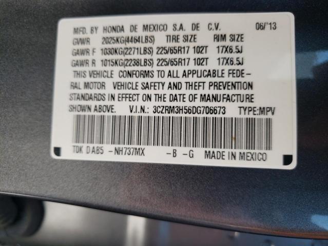 3CZRM3H56DG706673 Honda Cr-V Ex 2013. Фото: 9
