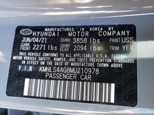 2021 HYUNDAI ELANTRA SE KMHLS4AG8MU210978