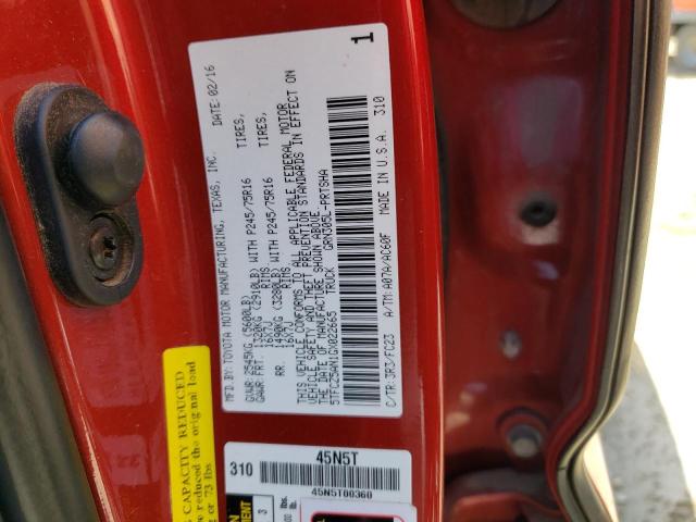 2016 TOYOTA TACOMA DOU 5TFCZ5AN1GX022665