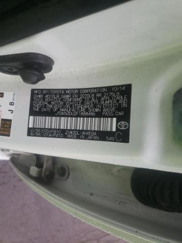 2015 TOYOTA PRIUS JTDKN3DU2F1888486