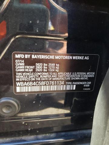 2015 BMW ALPINA B6 WBA6B4C58FD761134